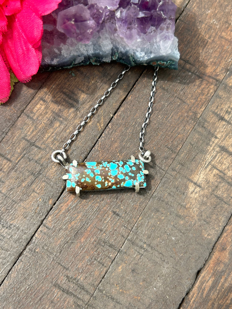 Waterproof Kingman Bar Necklace #17