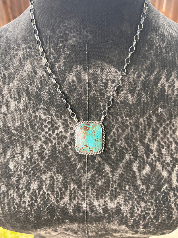 Kingman Square Necklace