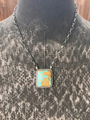 Kingman Square Necklace