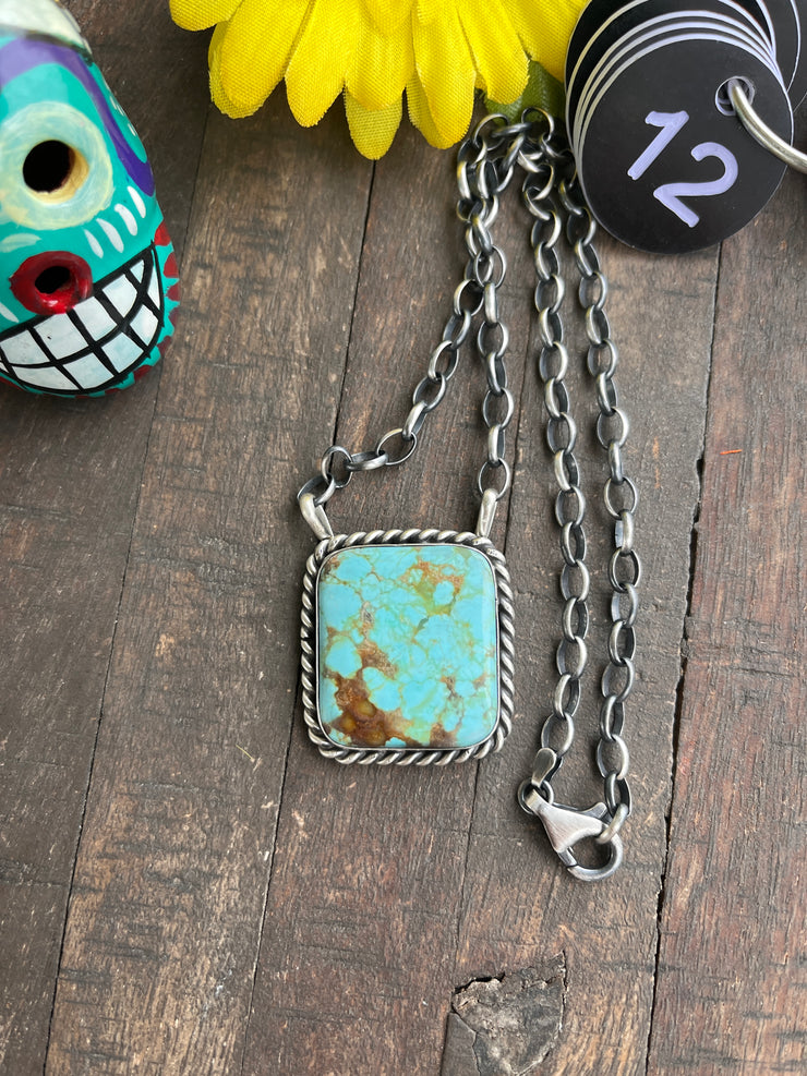 Kingman Square Necklace