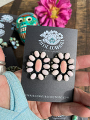 "Cotton Candy" Cluster Studs