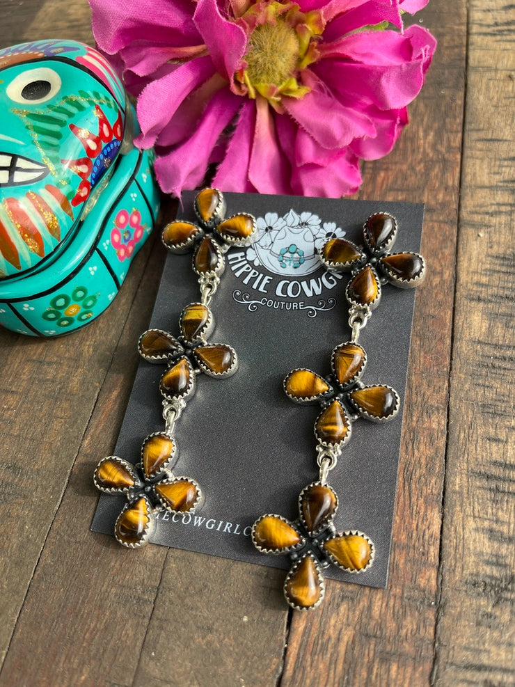 Tiger's Eye Earrings