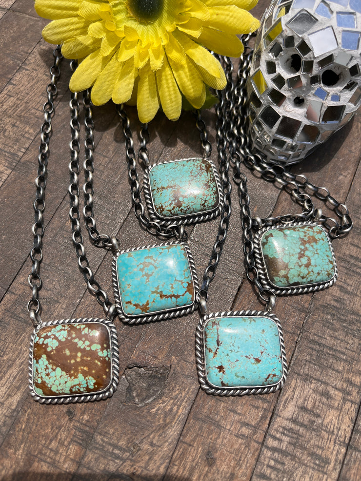 Square #8 Necklaces
