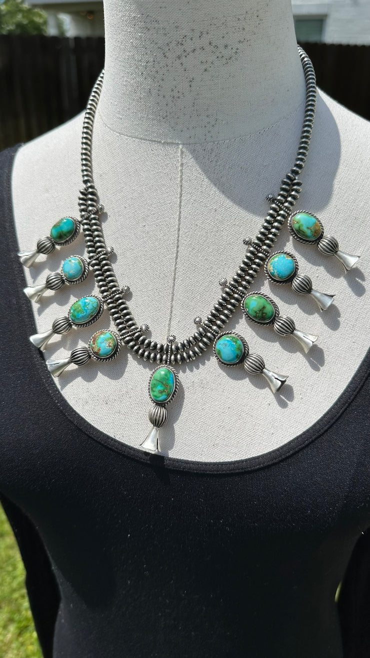 Sonoran Gold Turquoise Necklace Set