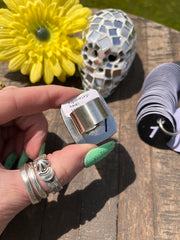 Lavender Dahlia Square Rings 1-4