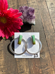 Kingman Bar Hoop Earring #23