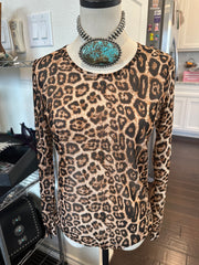 Cheetah Mesh Shirt