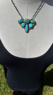 Kingman Half Cluster Necklace #4