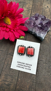 Red Spiny Studs #4