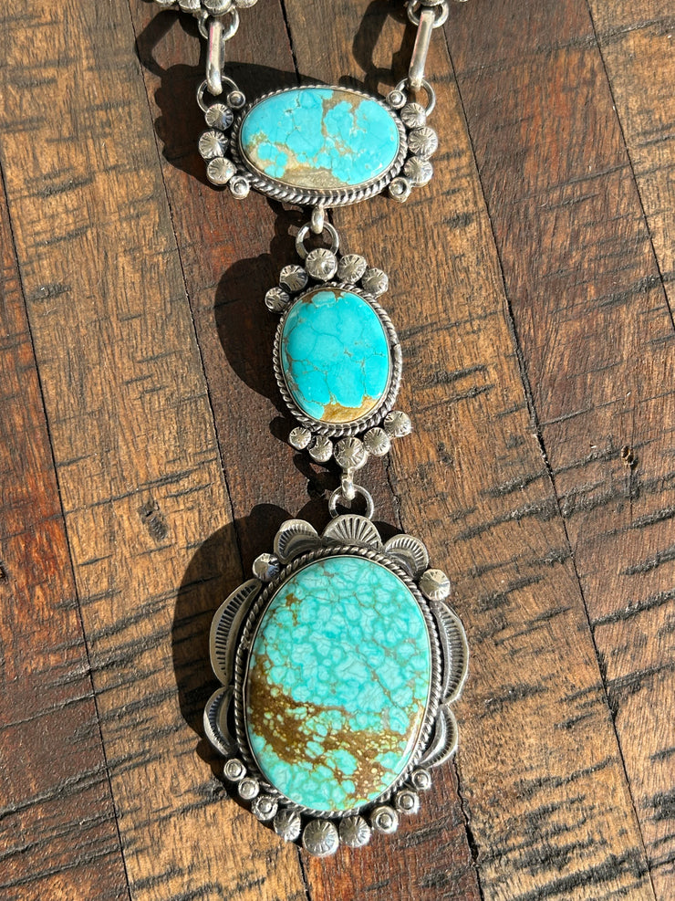 #8 Turquoise Lariat Set