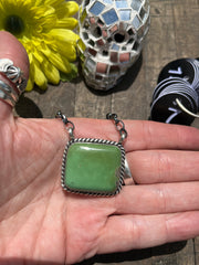 Square Kingman Necklaces