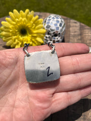 Square Cotton Candy Kingman Necklaces