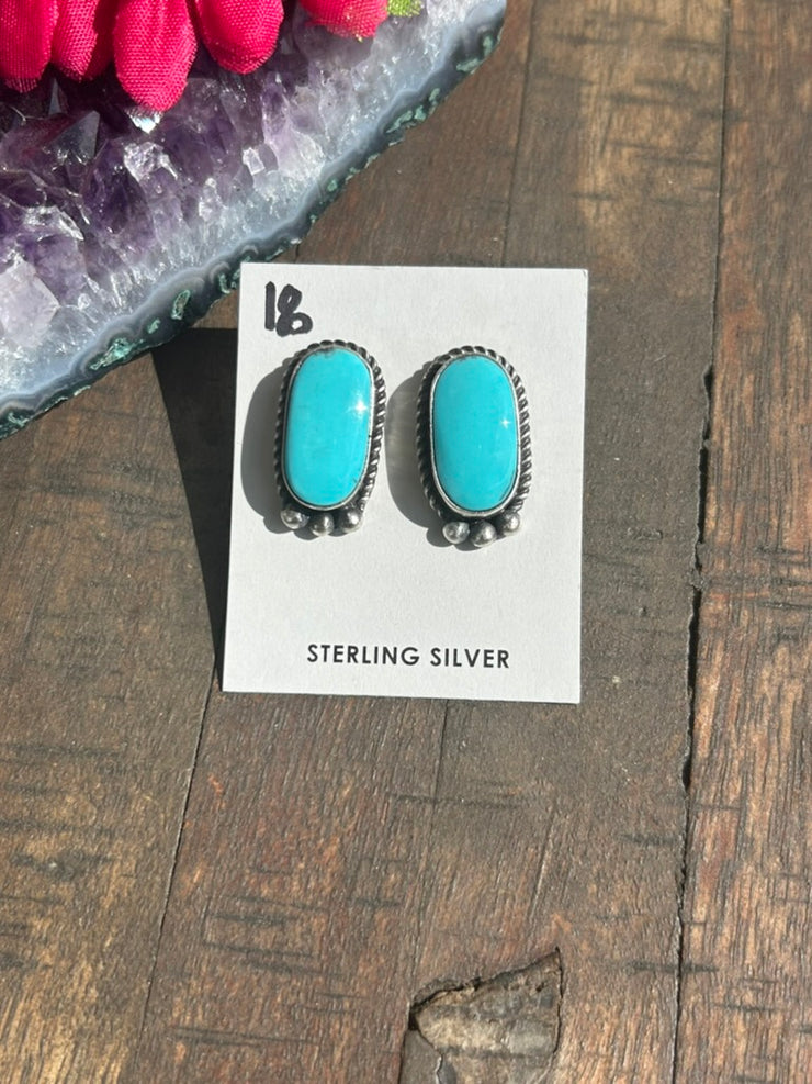 Kingman Stud Muffin Earrings #18