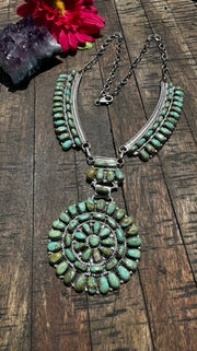 Kingman Cluster Necklace