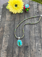 Sonoran Pendant and Pearl Necklace #1-2