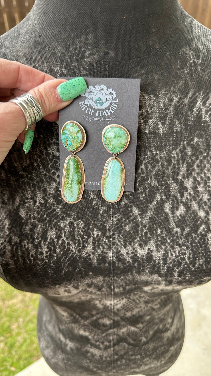 2 Stone Sonoran Earrings