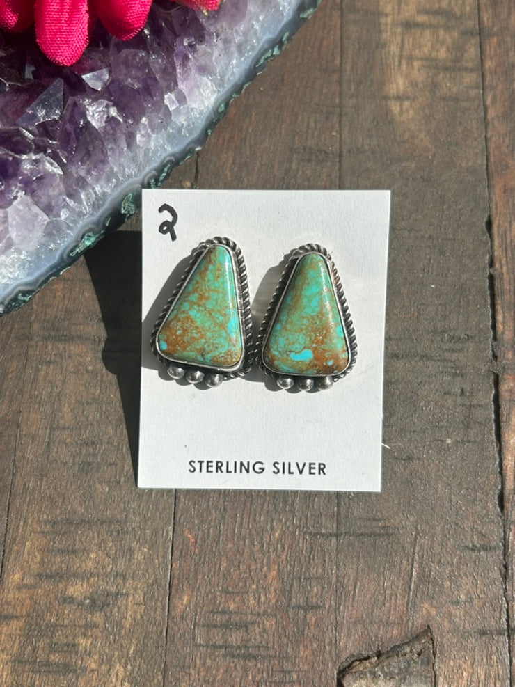 Kingman Stud Muffin Earrings #2