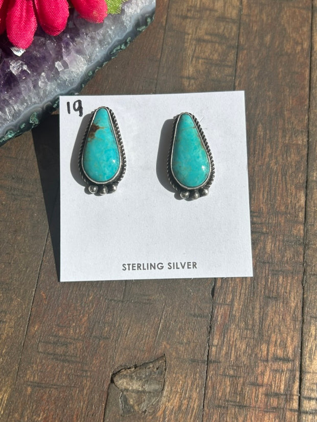 Kingman Stud Muffin Earrings #19