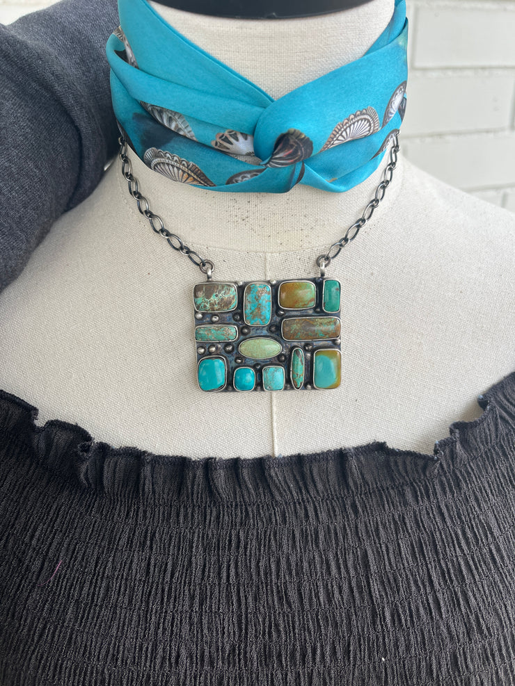 Freeform Kingman Necklace #2