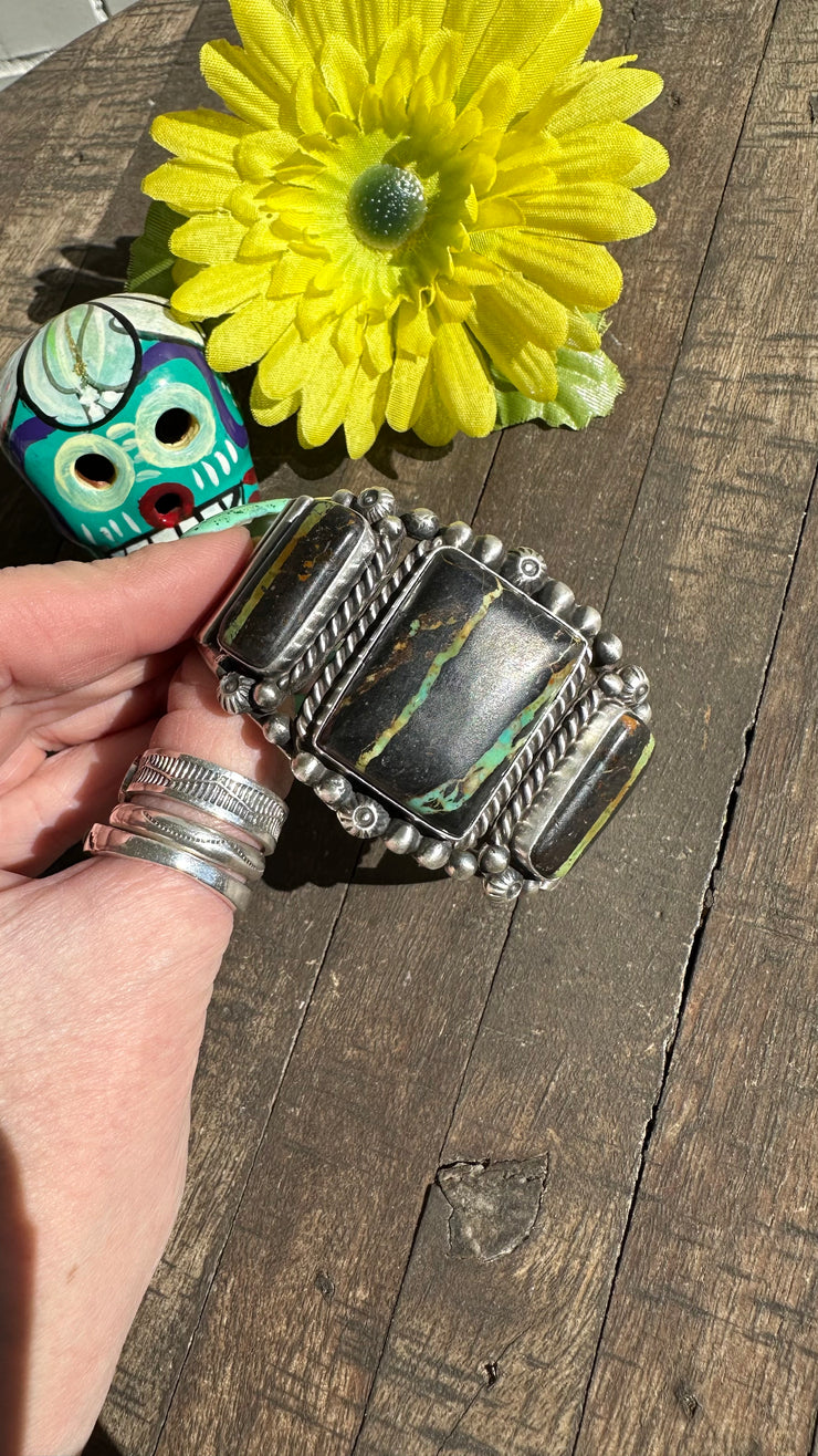 Black Jack 3 Stone Cuff