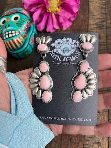 "Cotton Candy" Concho Earrings