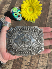 Sterling Silver Belt Buckle