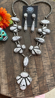 White Buffalo Necklace Set