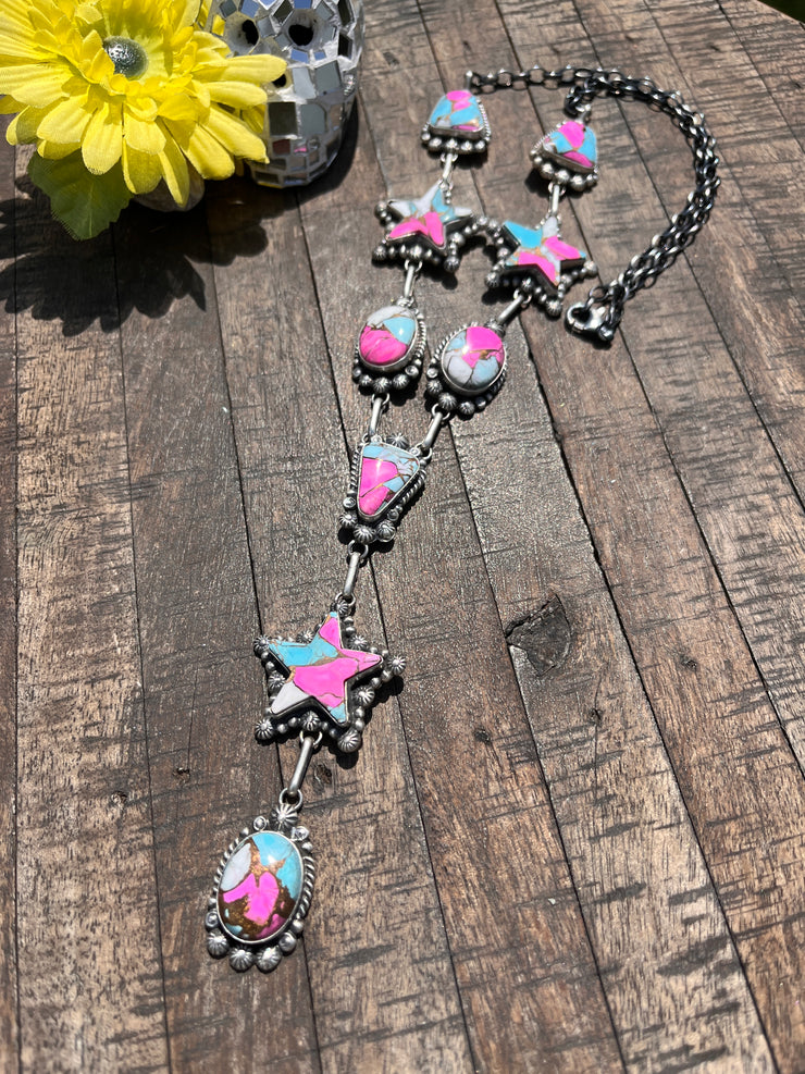 Cotton Candy Kingman Lariat
