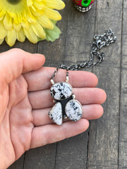 3 stone White Buffalo Necklaces #1-5