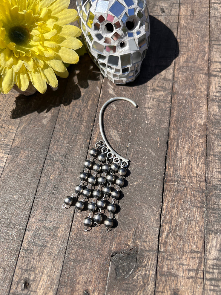 Sterling Pearl Ear Crawler