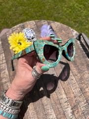 Handmade Kingman Inlay Sunglasses #3