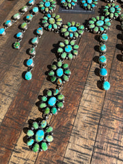 Sonoran Gold Waterfall Necklace Set