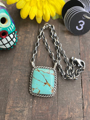 Kingman Square Necklace