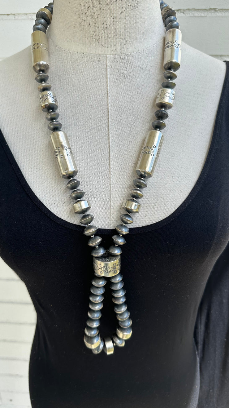 Navajo Pearl Jacla Necklace Set #1