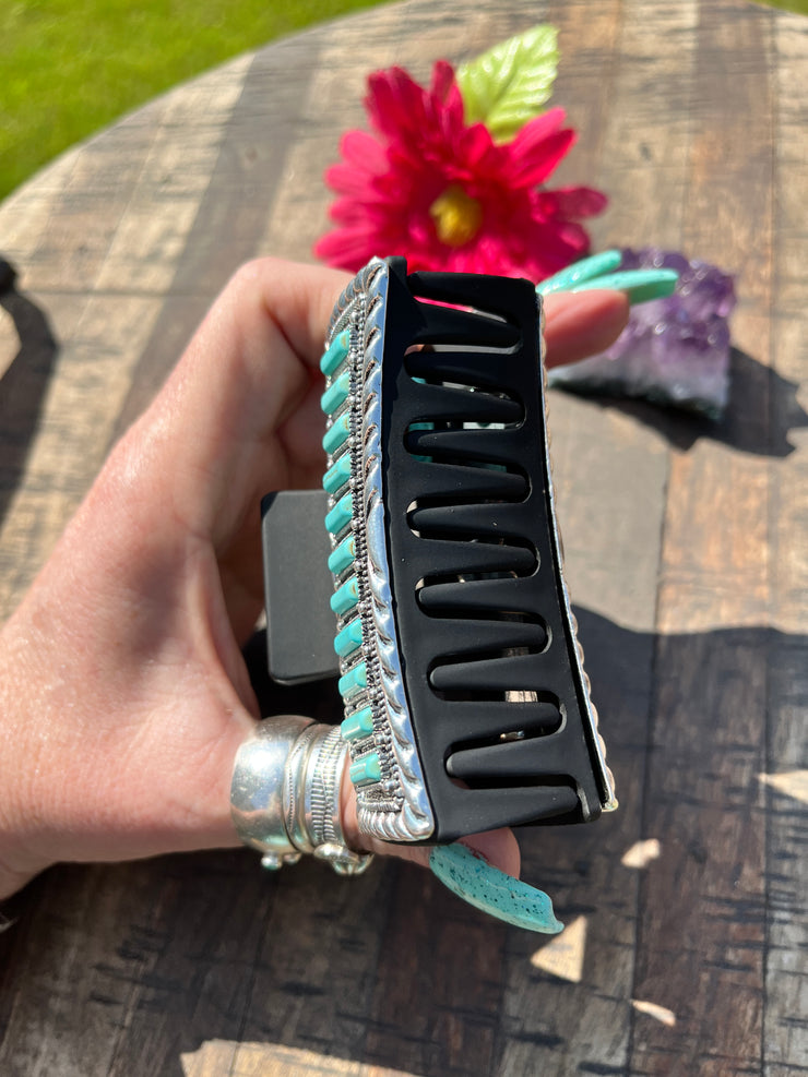 JJ's Turquoise Hair Clip