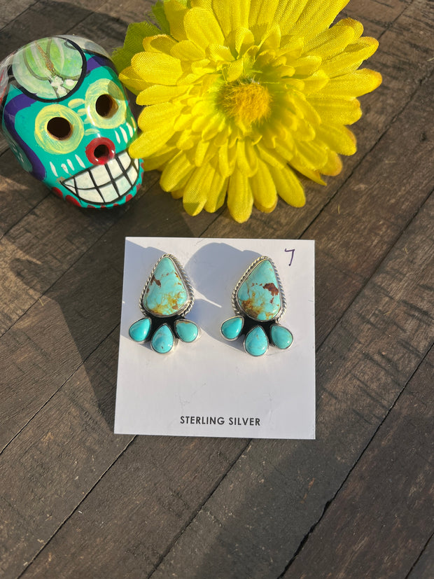 Kingman 4 Stone Earrings #7