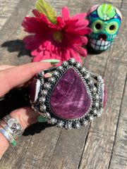 3 Stone Purple Spiny Cuff