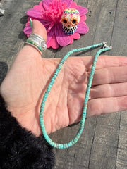 Kingman Heishi Necklace