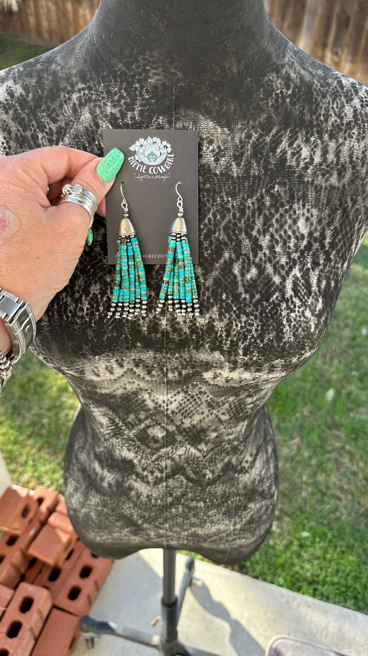 Kingman Tassel Earrings