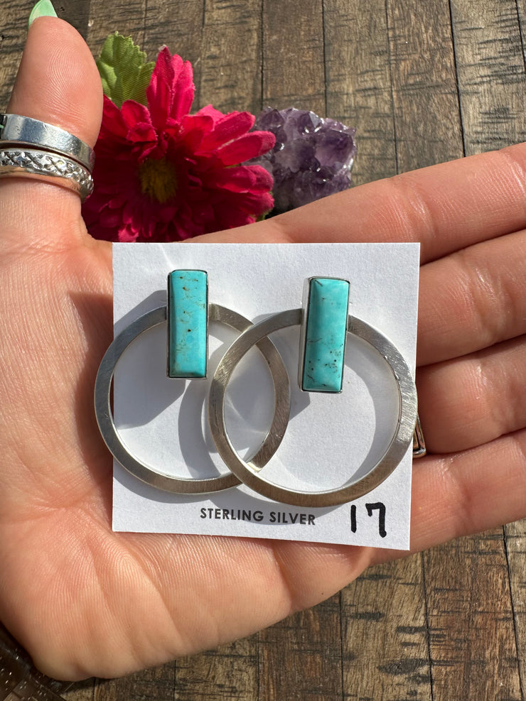 Kingman Bar Hoop Earring #17