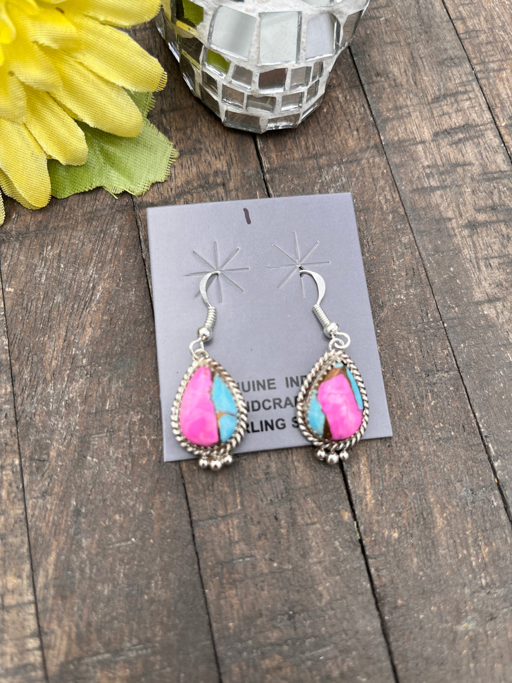 Cotton Candy Kingman Earrings 1-6