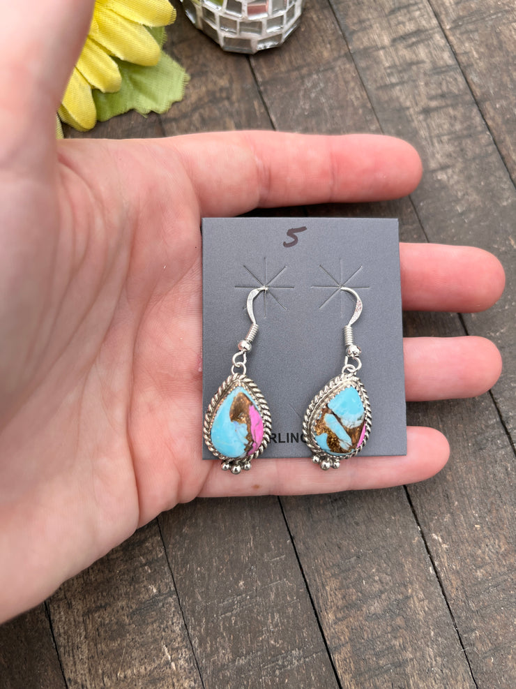 Cotton Candy Kingman Earrings 1-6