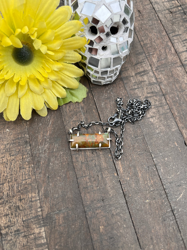 Waterproof Kingman Bar Necklace #1-10