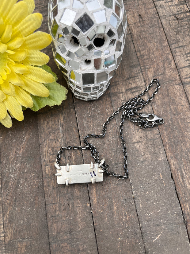 Waterproof Kingman Bar Necklace #11-20