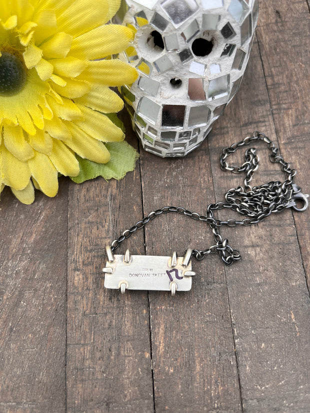 Waterproof Kingman Bar Necklace #11-20