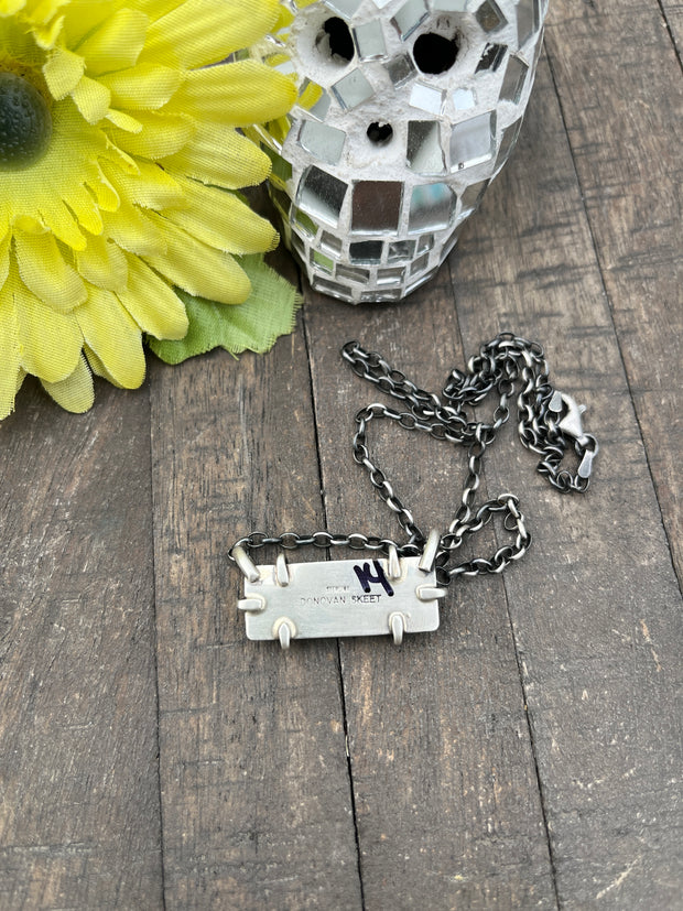 Waterproof Kingman Bar Necklace #11-20