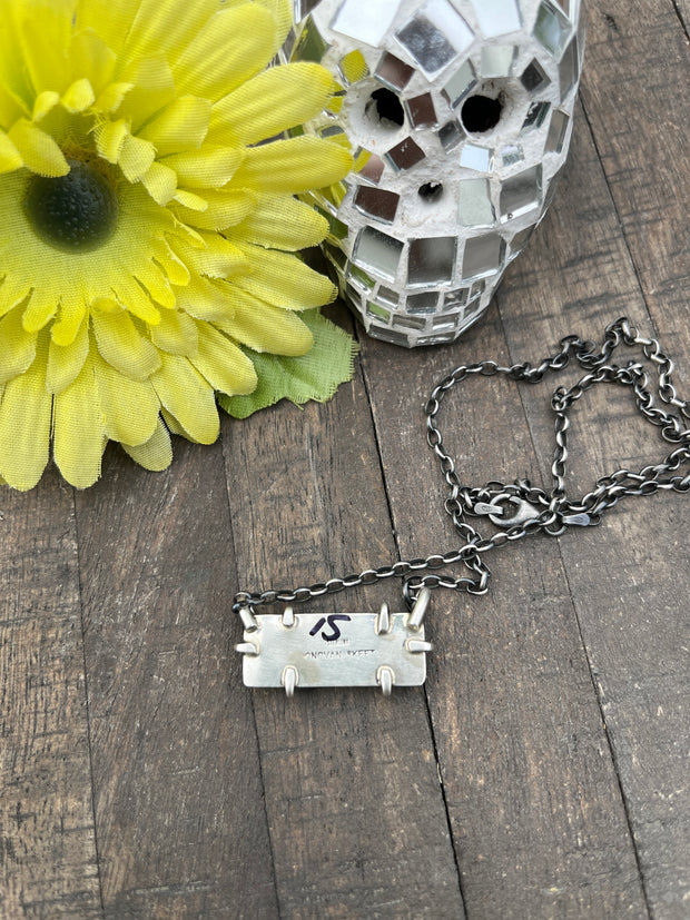 Waterproof Kingman Bar Necklace #11-20