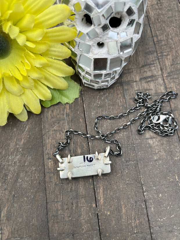 Waterproof Kingman Bar Necklace #11-20
