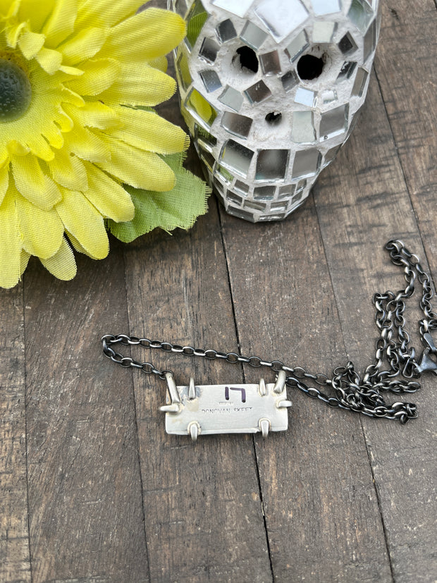 Waterproof Kingman Bar Necklace #11-20