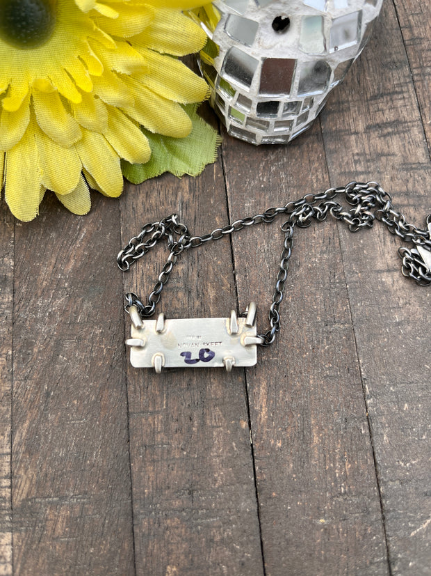 Waterproof Kingman Bar Necklace #11-20
